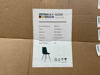 Ribcord army - noor - eetkamerstoel (4x) - afbeelding 2 van  3