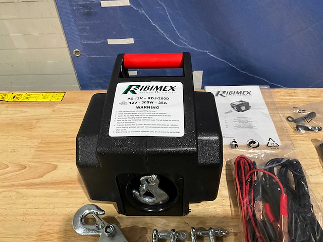 Ribimex 12v 2,2 ton kabellier - afbeelding 2 van  5