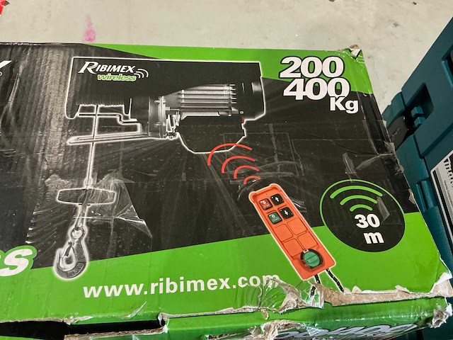Ribimex pro elektrische kettingtakel - afbeelding 7 van  8