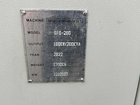 Ricardo - 2022 - diesel generator 200 kva - stroomgenerator - afbeelding 4 van  12