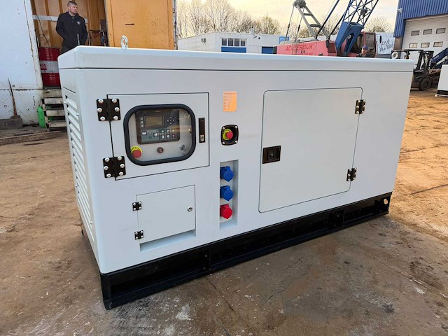 Ricardo 50gfs 50kva (40kw) silent 3 phase ats noodstroomaggregaat - afbeelding 1 van  8