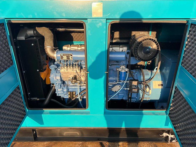 Ricardo gf-100 100kva ( 80kw) 3 phase silent noodstroomaggregaat - afbeelding 4 van  4