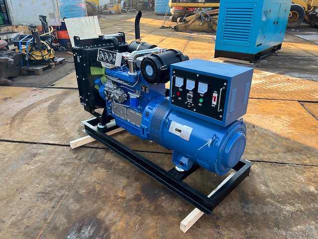 Ricardo gf-50 50kva (40kw) 3 phase noodstroomaggregaat - afbeelding 1 van  9