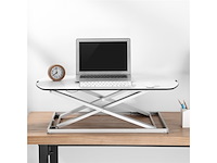 Riccoo bureauopzetstuk, in hoogte verstelbaar, ergonomisch sta-bureau - afbeelding 2 van  6