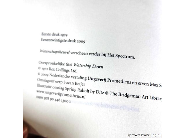 Richard adams. waterschapsheuvel - afbeelding 3 van  5