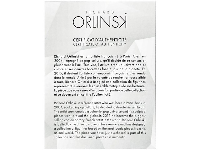 Richard orlinski - panther spirit - afbeelding 2 van  10