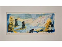 Richard smeets - zeefdruk - 35 x 65