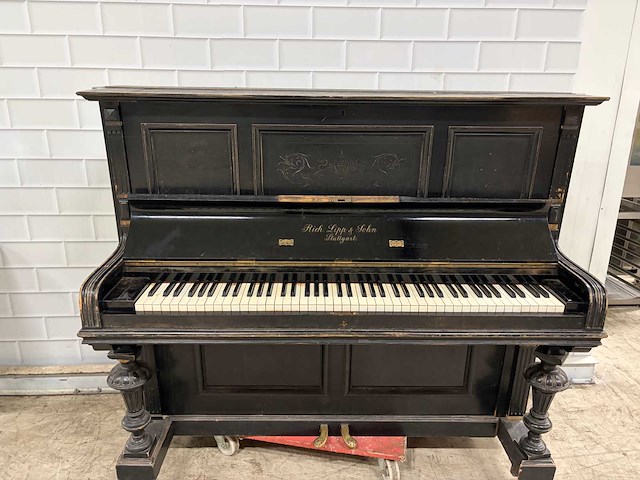 Richlipp&lohn stuttgart - houten piano - afbeelding 4 van  8