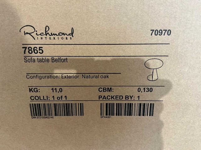 Richmond belfort bijzettafel - afbeelding 5 van  5
