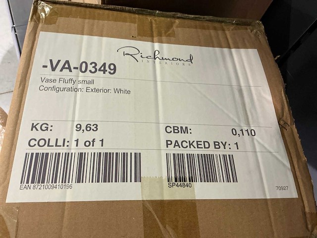 Richmond fluffy vaas - afbeelding 4 van  4