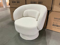 Richmond interiors - senna white furry - sofa - afbeelding 1 van  5