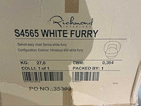 Richmond interiors - senna white furry - sofa - afbeelding 5 van  5