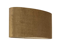 Richmond interiors addy gold velvet lampenkap - afbeelding 1 van  5