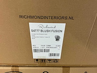 Richmond interiors blossom blush fusion lounge stoel - afbeelding 2 van  2