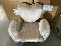 Richmond interiors didi sheep natural lounge stoel - afbeelding 3 van  4