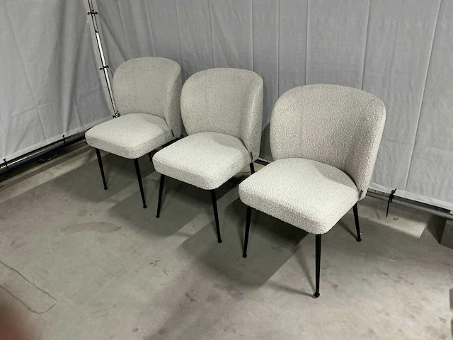 Richmond interiors eetkamerstoel (3x) - afbeelding 2 van  3