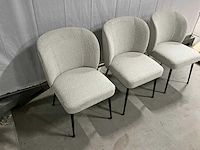 Richmond interiors eetkamerstoel (3x) - afbeelding 3 van  3
