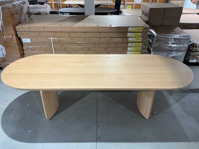 Richmond interiors fairmont natural eetkamertafel 270cm - afbeelding 3 van  5