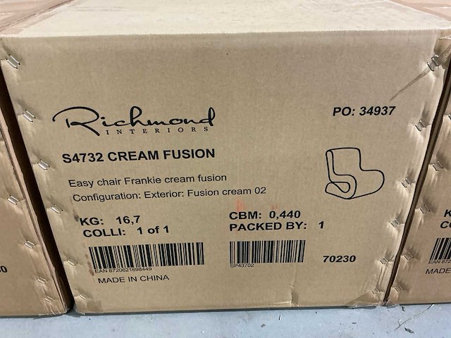 Richmond interiors frankie lounge stoel - afbeelding 1 van  1