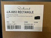 Richmond interiors geo rectangle lampenkap - afbeelding 5 van  5