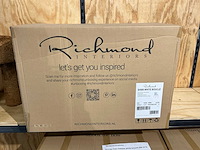 Richmond interiors odessa bouclè eetkamerstoel (2x) - afbeelding 5 van  5