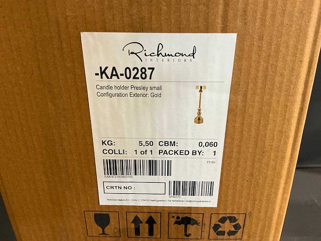 Richmond interiors presley kandelaar - afbeelding 4 van  4