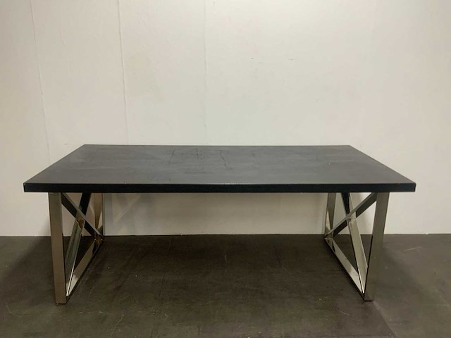 Richmond oakura silver eetkamertafel 200 cm - afbeelding 1 van  6