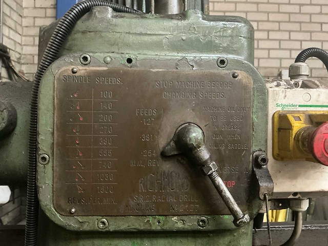 Richmond s.r.2 kolomboormachine - afbeelding 17 van  17