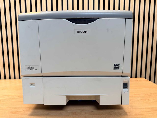 Ricoh - aficio sp 4310n - zwart-wit laserprinter - afbeelding 1 van  12