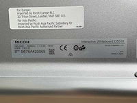 Ricoh - d5510 - interactieve whiteboard - afbeelding 9 van  9