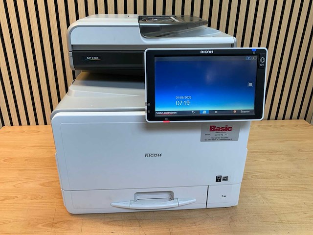Ricoh - mp c307 - laserprinter - afbeelding 1 van  8