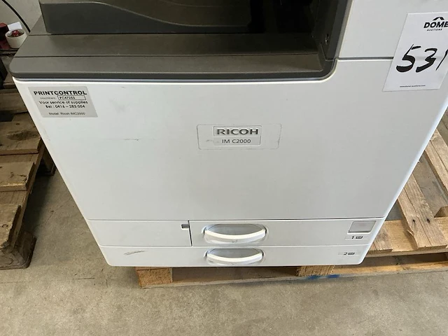 Ricoh im c2000 multifunctional printer - afbeelding 5 van  6