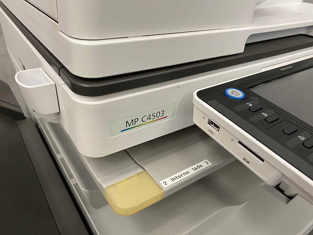 Ricoh mp c4503 - multifunctionele printer - verrijdbaar - afbeelding 9 van  13