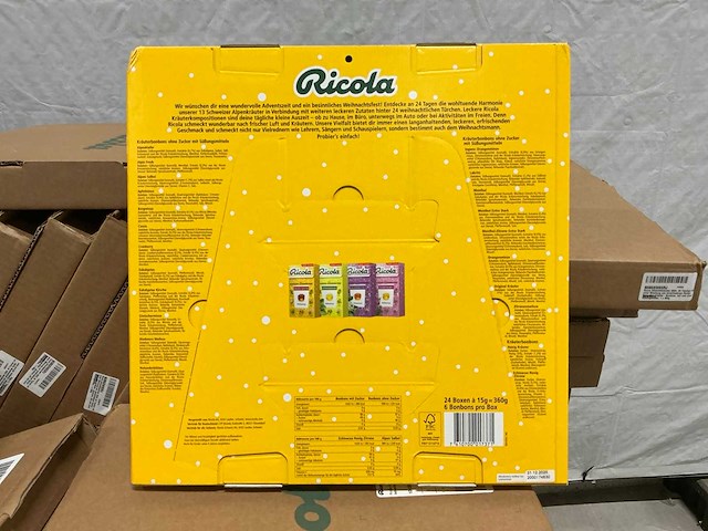 Ricola adventskalender (127x) - afbeelding 2 van  5