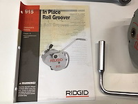 Ridged 915 handbediende rolgroefmachine - afbeelding 4 van  5