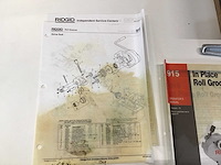 Ridged 915 handbediende rolgroefmachine - afbeelding 5 van  5