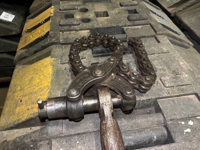 Ridged rioolbuis snijder knipketting - afbeelding 3 van  3