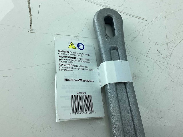 Ridgid - 31100 - rechte pijptang - afbeelding 2 van  2