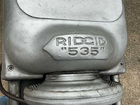 Ridgid - 535 - industriële pijpdraadsnijmachine op verrijdbaar onderstel - afbeelding 3 van  17