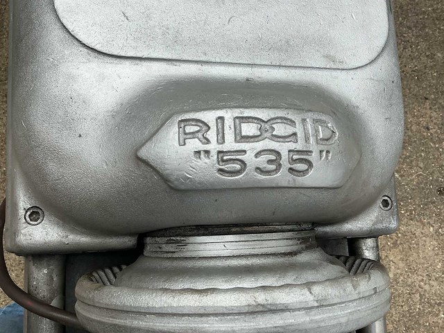 Ridgid - 535 - industriële pijpdraadsnijmachine op verrijdbaar onderstel - afbeelding 3 van  17