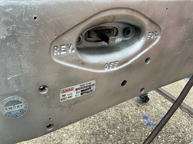 Ridgid - 535 - industriële pijpdraadsnijmachine op verrijdbaar onderstel - afbeelding 4 van  17