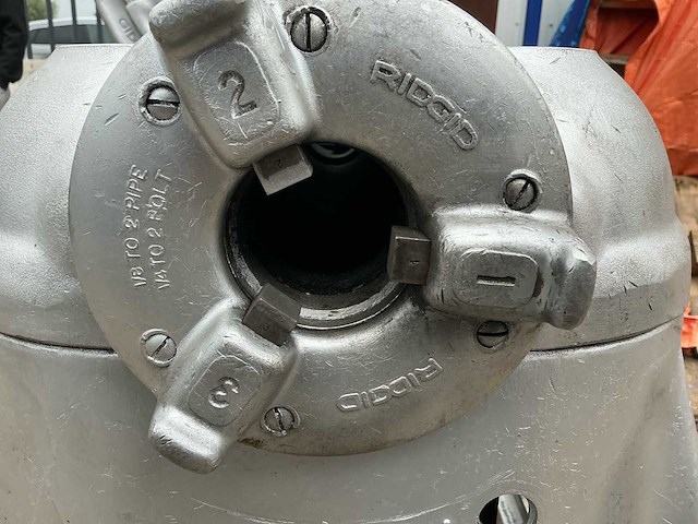 Ridgid - 535 - industriële pijpdraadsnijmachine op verrijdbaar onderstel - afbeelding 5 van  17