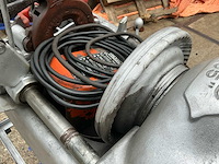Ridgid - 535 - industriële pijpdraadsnijmachine op verrijdbaar onderstel - afbeelding 6 van  17