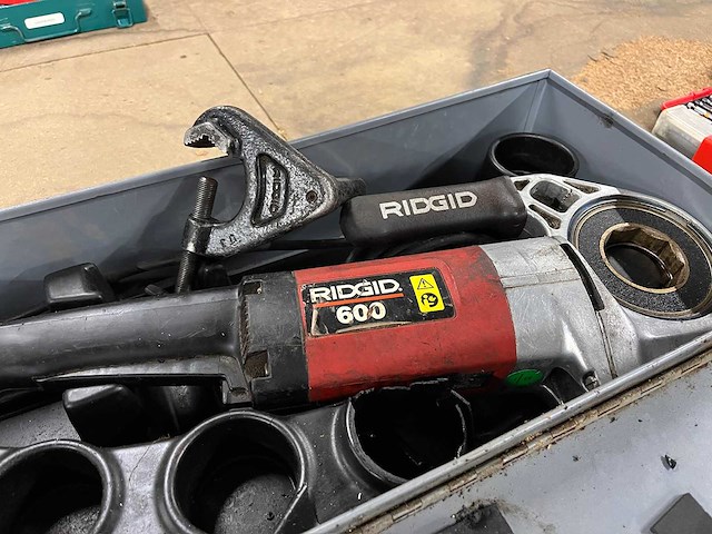 Ridgid - model 600 - draadsnijmachine (4x) - afbeelding 1 van  8