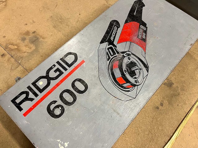 Ridgid - model 600 - draadsnijmachine (4x) - afbeelding 6 van  8