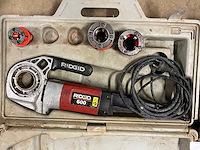 Ridgid - model 600 - draadsnijmachine in koffer (2x) - afbeelding 2 van  4