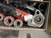 Ridgid - model 600 - draadsnijmachine met 3 draadsnijkoppen - afbeelding 2 van  4