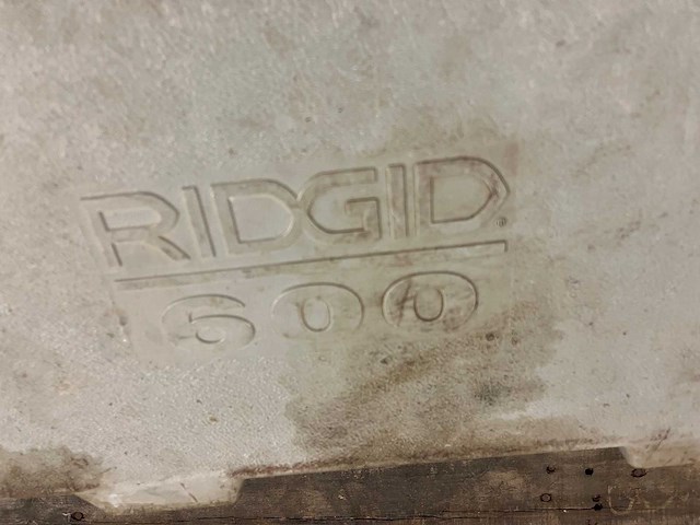 Ridgid - model 600 - draadsnijmachine met 6 draadsnijkoppen - afbeelding 6 van  6
