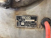 Ridgid - verrijdbare pijpen draadsnijmachine - afbeelding 4 van  5