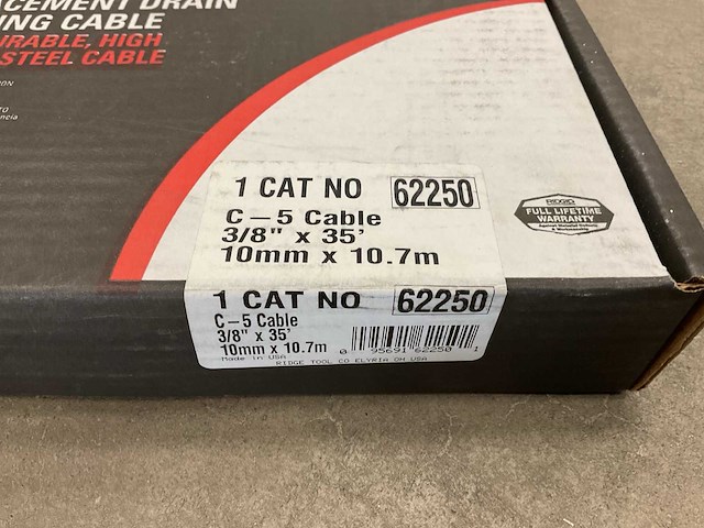 Ridgid 10.7m c5 reserve veer (3x) - afbeelding 2 van  2